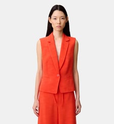 Veste tailleur sans manches Claudie Pierlot