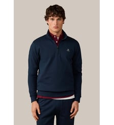 Sweat En Coton À Demi-Zip Avec Logo Hackett London