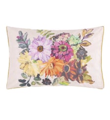 Taie d'oreiller imprimée en percale de coton, GLYNDE CORAL Designers Guild