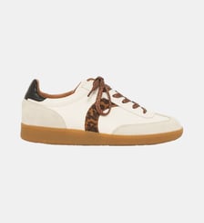 Baskets asalsa - Motif animalier - Cuir Caroll