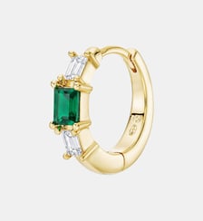 Boucle d'oreille Lucia Or Nebuleuse Bijoux