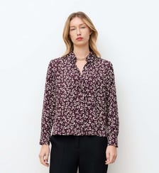 Chemise charme - Motif imprimé - Viscose lenzing ecovero - Coupe droite Caroll