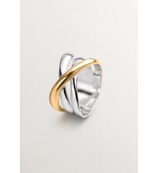 Anneau large triple croix en argent 925 Aristocrazy