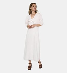 Robe Droite Brodée En Coton Laurene Maison 123