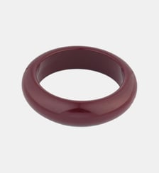Bangle en résine bordeaux Balaboosté