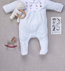 Pyjama -  coton col Claudine animaux Tartine Et Chocolat