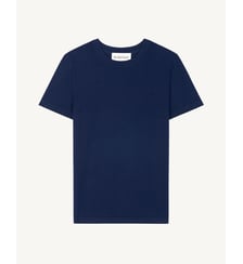 T-shirt droit en coton et cachemire Bompard