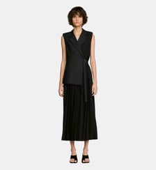 Robe longue portefeuille 2 en 1 Sandro