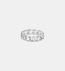 Bague à maillons, pierres blanches, étroite Thomas Sabo