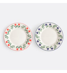 Lot de 4 assiettes plates en porcelaine La Redoute Interieurs