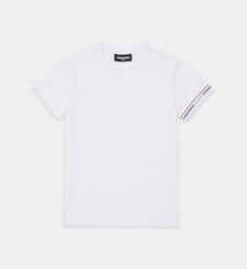 T-shirt avec élastique reportant le logotype Dsquared2