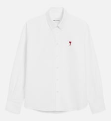 Chemise Col Boutonné Ami de Coeur unisexe AMI Paris