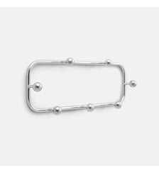 Patère murale design chromée 7 crochets La Redoute Interieurs
