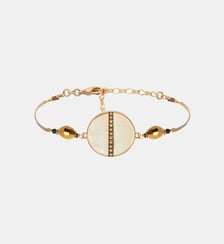 Bracelet souple nacre et perles du Japon Satellite