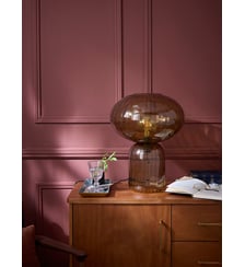 Lampe Martin en verre ciselé XL Cyrillus