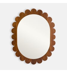 Grand miroir rectangulaire en manguier, longueur 80 x hauteur 102 cm La Redoute Interieurs