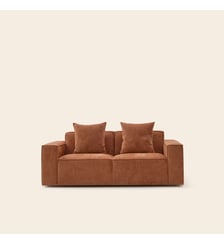 Canapé 2,5 Places  Revêtement en chenille moelleuse Madura