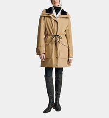 Manteau janix col capuche coupe ample Fusalp