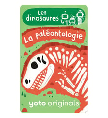 Cartes Explorobots : Les dinosaures YOTO