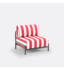 Fauteuil bas de jardin métal acier La Redoute Interieurs