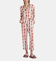 Pantalon Drawstring Mini Iris Dark Orang La DoubleJ