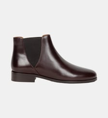 Bottines Plates Chelsea Cuir Bobbies