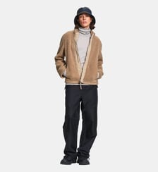 Veste sherpa col montant zippée détails nylon T-KIT Aigle