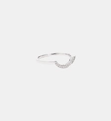 Bague Intrépide grand arc pavée Loyal.e Paris