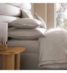 Taie d'oreiller en satin de coton 200 fils AM.PM