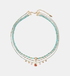 Collier multirangs de perles JOLANE Hipanema