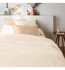 Housse de couette unie en coton lavé La Redoute Interieurs