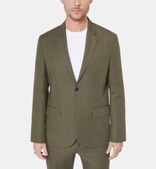 Veste de costume en coton lin The Kooples
