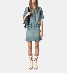 Robe Record Denim Zadig&Voltaire
