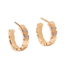 Boucles d'oreilles Ride & Love semi-pavées Small Loyal.e Paris