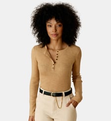 Pull col rond uni MALICE La Petite Etoile