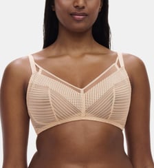 Soutien-gorge sans armature maintien en dentelle Chantelle Pulp