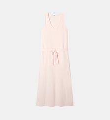 Robe longue ceinturée en éponge Ibiza Jott