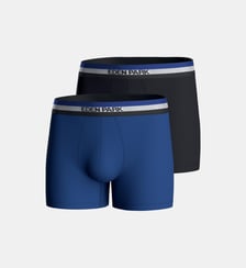 Lot de 2 boxers unis en coton Eden Park