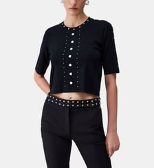 Top en maille avec clous Liu Jo