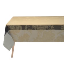Nappe À la Française 100% coton-Rose clair-175 x 250 cm Le Jacquard Francais