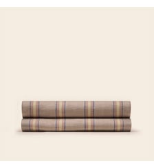 Drap Plat  Rayures tissées colorées Madura