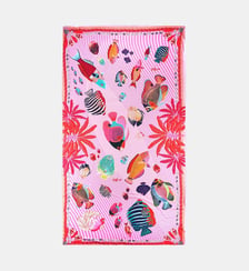 Foulard avec motifs colorés en viscose OCEAN DRIVE Wild
