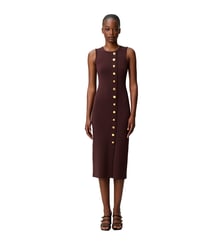 Robe midi maille boutons dorés Claudie Pierlot