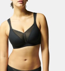Brassière de sport à armatures - Noir Simone Pérèle