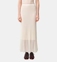 Jupe longue maille Claudie Pierlot