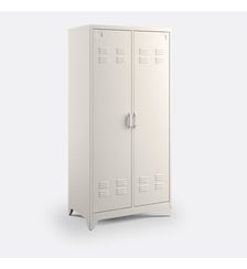 Armoire 2 portes en métal acier La Redoute Interieurs