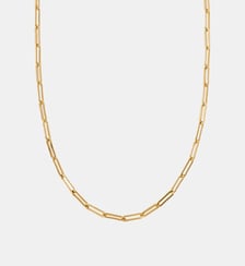 Chaîne à maillons rectangulaire de 65 cm en 925 plaquée argent Aristocrazy