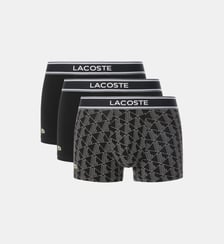 Lot de 3 boxers courts monogramme Lacoste