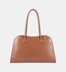 Grand sac cabas épaule Box Hopper en cuir Lancaster