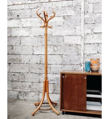 Porte manteaux en bois Albert N°33- Produit chiné Debongout